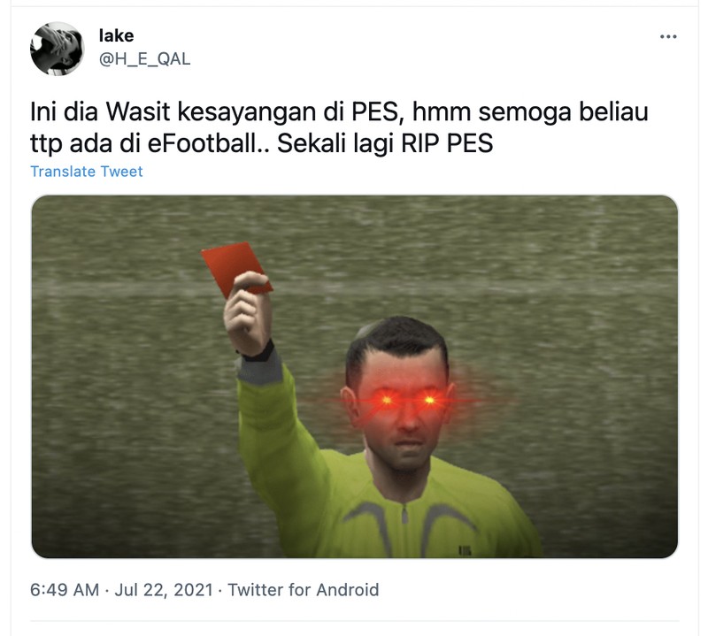 PES Ganti eFootball