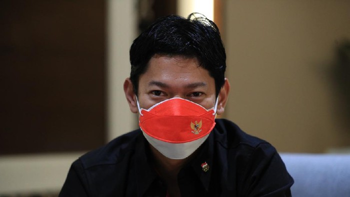 Ketua Komite Olimpiade Indonesia, Raja Sapta Oktohari, meminta dukungan untuk atlet Indonesia di Olimpiade Tokyo 2020 lewat medos.