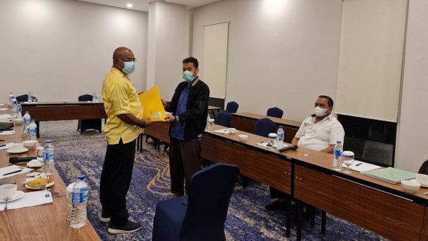 Rapat DPD Partai Golkar Papua untuk menetapkan nama-nama calon wakil gubernur Papua.