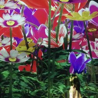 Lewat perkembangan iptek, pihak teamLab menggabungkan seni dengan tekonologi dan menciptakan karya segar di atas lahan dua lantai seluas 10.000 meter persegi. Foto: Instagram/@teamlab_borderless