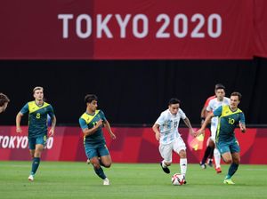 Hasil Sepakbola Olimpiade Tokyo 2020: Argentina Dikalahkan Australia
