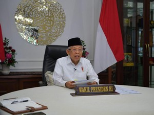Wapres Maruf Soroti Penanganan COVID di Jateng, Minta Satgas Kerja Ekstra