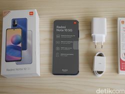 Unboxing Redmi Note 10 5G, HP 5G Murah dari Xiaomi