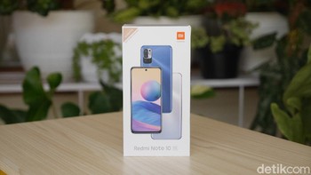 Inilah Xiaomi Redmi Note 10 5G. Foto: detikINET/Anggoro Suryo Jati