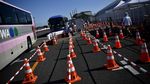Melihat Bus Khusus yang Angkut Peserta Olimpiade Tokyo