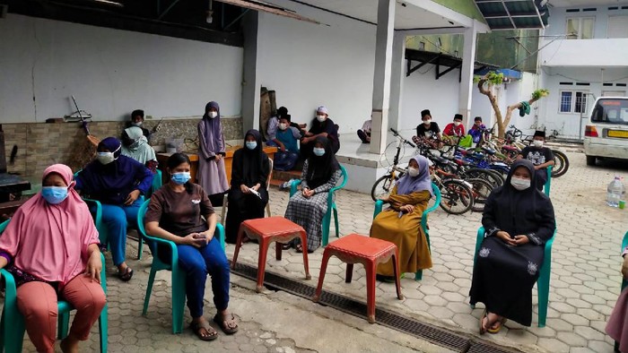 50 Anak Yatim di Panti Asuhan Al Mubarokah Tangsel Divaksin