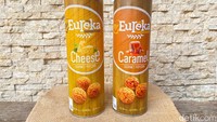 Pertama dari merek Eureka seharga Rp 65 ribu dengan berat 90 gram. Untuk rasa karamelnya pas, tetapi untuk rasa kejunya kurang terasa. Foto: detikcom/Riska Fitria