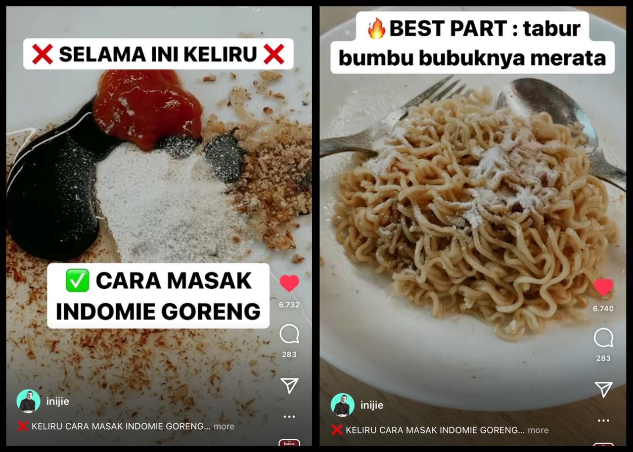 Cara Masak Indomie Goreng Ini Bikin Rasanya Ekstra Gurih, Coba Yuk!