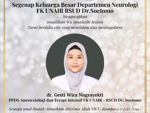 Duka Mendalam, Dokter PPDS Unair Berpulang Terpapar COVID-19 saat Hamil