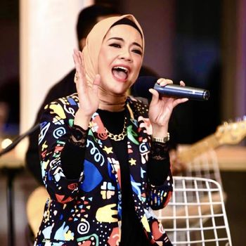 Foto Rindu Febiane, mantan finalis Akademi Fantasi Indosiar (AFI).