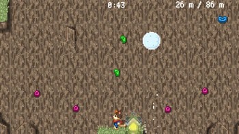 Setelahnya kita akan mulai berpetualang sebagai Lucky the Calico Ninja Cat. Seluruh permainan menampilkan visual layaknya game The Legend of Zelda dan Pokemon.