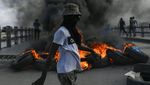 Demo Peringatan Kematian Presiden Haiti Berakhir Rusuh