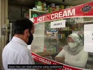 Dicari Jokowi di Apotek, Oseltamivir-Azithromycin Termasuk Obat COVID-19?