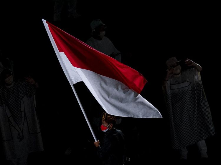 Sang Saka Merah Putih Berkibar di Olimpiade Tokyo