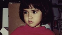 Raisa di masa kecilnya memang sudah cakep ya. Foto: dok Twitter Raisa