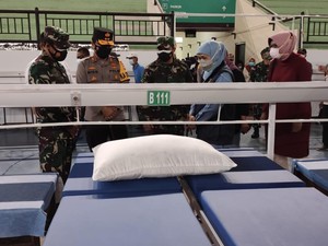 RS Darurat GBT Difungsikan Hari Ini, Khofifah Berharap Tak Sampai Terpakai