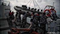 Kegiatan ini diawali dengan latihan pendaratan unsur KRI Kolinlamil KRI Teluk Manado 537 dan KRI Teluk Hading 538.