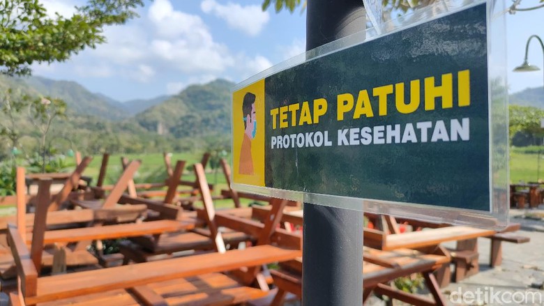 Suasana Kedai Kopi Ingkar Janji yang tutup selama PPKM Level 4 di Kulon Progo Suasana Kedai Kopi Ingkar Janji yang tutup selama PPKM Level 4 di Kulon Progo