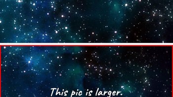 Jawabannya adalah gambar di bawah, karena menampilkan pemandangan galaksi yang lebih luas. Foto: dok Brightsight