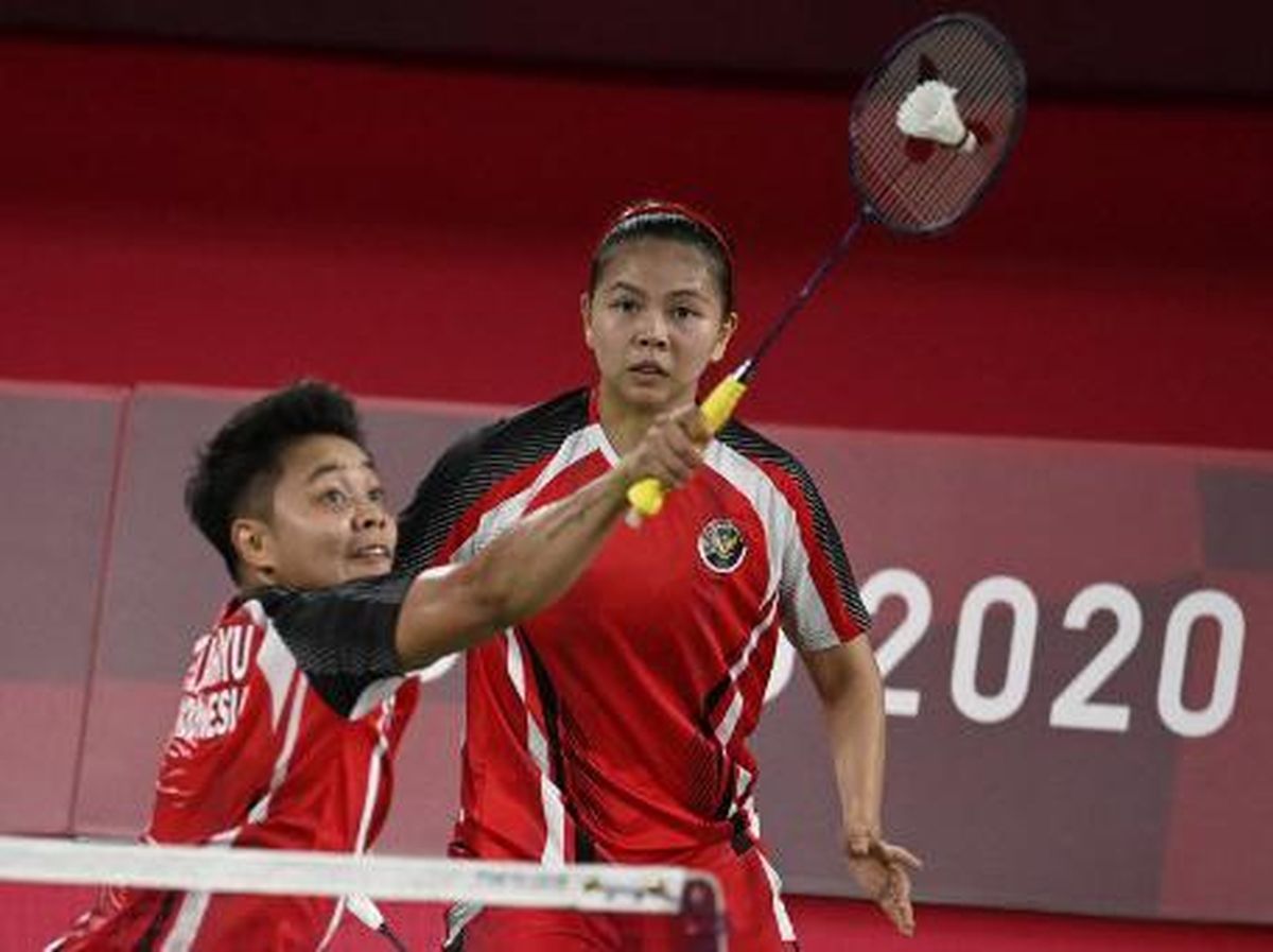 Final badminton olimpiade tokyo ganda putri