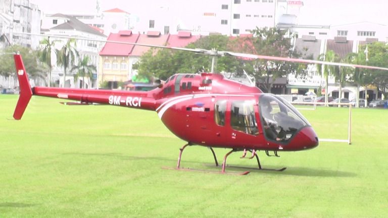 Wow! Helikopter Mendarat di Restoran Demi Ambil 36 Bungkus Nasi Ganja