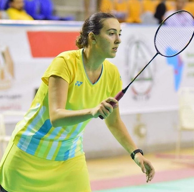 Hadia pun sempat stres karena dia terinfeksi Corona sehingga mengganggu jadwal latihan dan pertandingan jelang Olimpiade. Foto: dok. Instagram/@hadiahosny