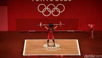 Windy kalah dari lifter India Chanu Saikhom Mirabai yang mengumpulkan total angkatan 202. Lifter China, Hou Zhihui, menjadi peraih emas dengan total angkatan seberat 210.