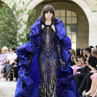 Fashion show Zuhair Murad Couture Haute Couture Fall/Winter 2021/2022 di Paris Fashion Week, Paris, Prancis, 7 Juli 2021. Foto: Kristy Sparow/Getty Images.