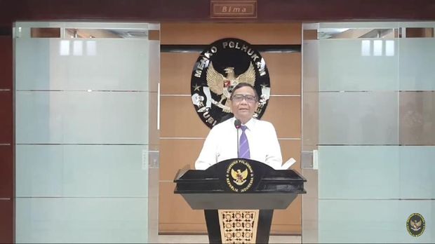 Menko Polhukam Mahfud Md (YouTube Kemenko Polhukam RI)