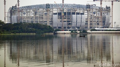 Melihat Progres Pembangunan Jakarta International Stadium