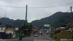 Foto: Imbas PPKM, Puncak Sepi bak Kota Mati