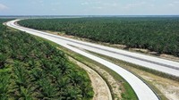 Binjai-Langsa (Stabat-Tanjungpura) sepanjang 26,2 km. Dok. PT Hutama Karya  