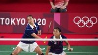 Chow Mei Kuan/Lee Men kalah dengan skor 14-21 dan 17-21.