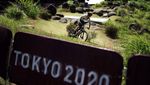 Begini Keseriusan Atlet Saat Latihan di Trek Sepeda MTB