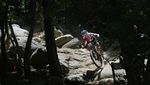 Begini Keseriusan Atlet Saat Latihan di Trek Sepeda MTB