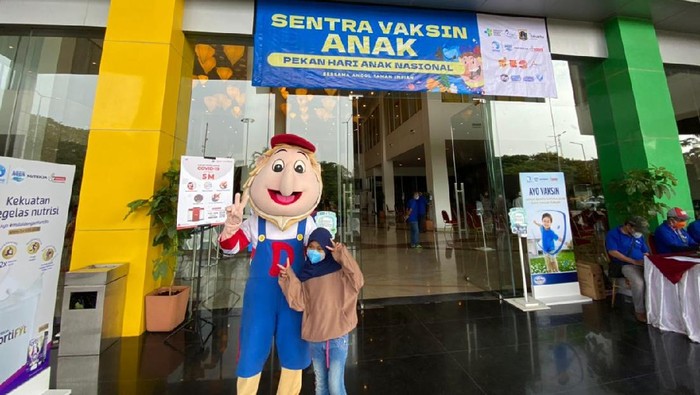Vaksinasi di Ancol