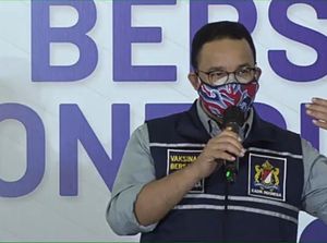 Anies Ungkap Tren Penurunan Positivity Rate Corona di Jakarta