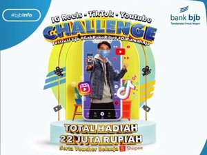 Video Challenge bank bjb Berhadiah Total Rp 22 Juta, Ini Ketentuannya