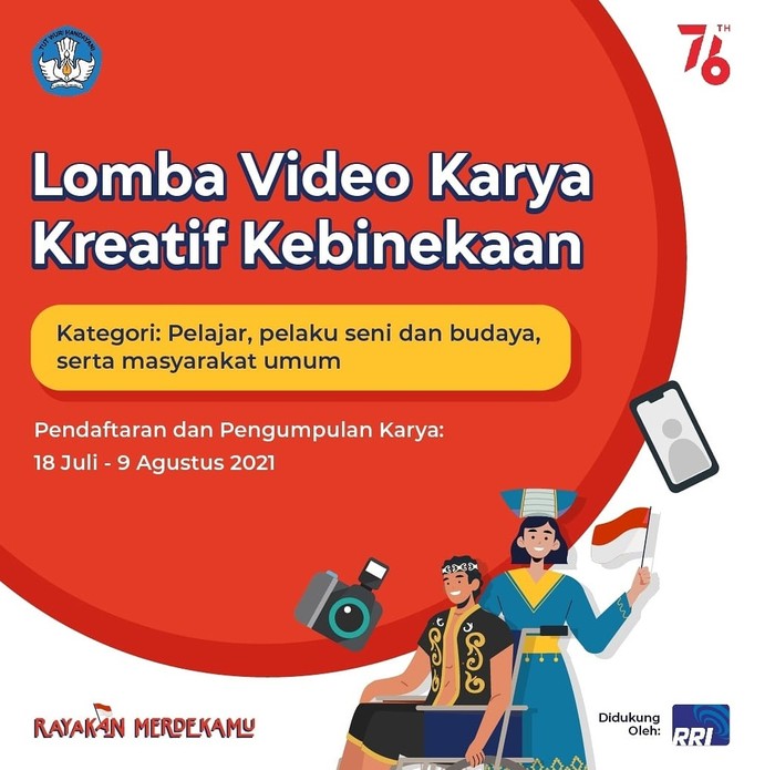 Lomba video karya kreatif kebinekaan