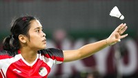 Ia menang dengan skor 21-11, 21-8. AP Photo/Markus Schreiber 