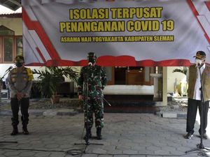Panglima TNI dan Kasatgas COVID-19 Tinjau Asrama Haji Sleman