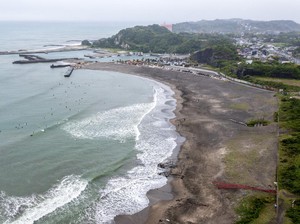 Pantai Tsurigasaki Venue Surfing Olimpiade Tokyo Punya Ombak Keren, Ada Kuil Jodoh
