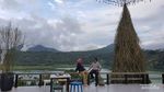 Pesona Danau Linow di Malam Hari