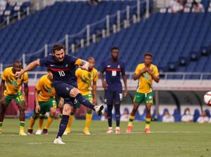 Hasil Sepakbola Olimpiade Tokyo 2020: Gignac Hat-trick, Prancis Menang