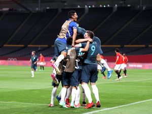 Hasil Sepakbola Olimpiade Tokyo: Argentina Susah Payah Tekuk Mesir