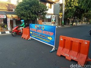 Ditutup Saat PPKM, Ruas Jalan di Kudus Kini Dibuka Lagi