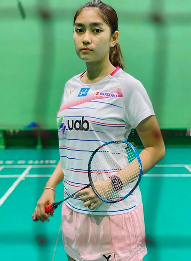 Thet Htar Thuzar menjadi satu-satunya wakil Myanmar di cabor bulutangkis. Untuk Olimpiade 2020 Tokyo, negara yang berjulukan Tanah Pagoda Emas itu hanya mengirimkan dua atlet. (Foto: Instagram/@_thethtarthuzar_)