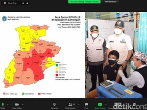 Ini Zonasi COVID-19 di Lamongan Setelah PPKM Level 4 Digelar Sepekan