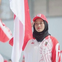 Mohon doanya seluruh rakyat Indonesia untuk keberhasilan Tim Indonesia yang berjuang di Olimpiade Tokyo🏻 Bismillah semoga kita bisa memberikan yang terbaik untuk Indonesia🏻, tulisnya dalam sebuah postingan di Instagram. Foto: Instagram @dianandach