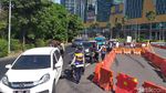 Jalan di Surabaya Masih Disekat Saat PPKM Diperpanjang